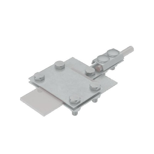 Соединитель контрольный универсальный UKS-B40-D5-8 INOX304 полоса до 40мм пруток d5-8мм нерж. сталь