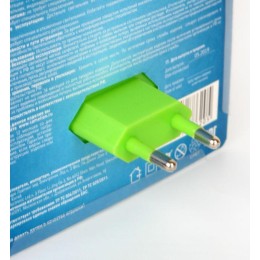 Светильник светодиодный NL-232 "Яблоко" 220В ночник с выкл. зел. Camelion 13807