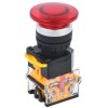 Кнопка "Грибок" D8-11M d22мм 1НО+1НЗ красн. KARAT IEK BBG30-11M-3-22-K04
