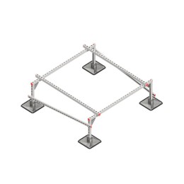 Конструкция опорная для установки оборудования TECHNORAPTOR STEELFOOT 1500х1500 тип 1 КМ TR0122