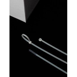 Хомут кабельный 3.6х300 нейл. бел. (уп.100шт) IEK UHH31-D036-300-100