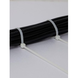 Хомут кабельный 3.6х300 нейл. бел. (уп.100шт) IEK UHH31-D036-300-100