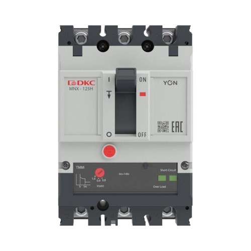 Выключатель автоматический 3P 80А 150кА pro MNX125H при AC415V расцепитель TMM YON MNX125H3PTMM0080
