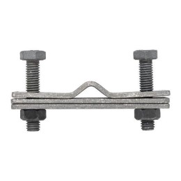 Зажим полоса-прут малый гор. цинк. EKF lp-55408