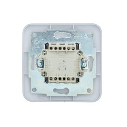 Выключатель 2-кл. 1п СП ASTI 10А IP20 в сборе бел. LEZARD 7081-0202-101