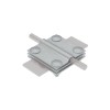 Соединитель крестообразный 3XS-D5-12-B30 INOX304 для прутка d5-12мм и полосы до 30мм с 3 пластинами