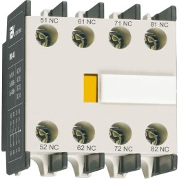 Приставка контактная ПКИ-40 доп. контакты 4НО KARAT IEK KPK10-40