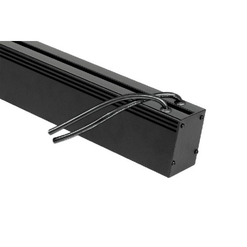 Трек SY-601201-BL 24В универс. с проводом для подключ. к блоку питания 1м черн. SWG PRO 00-00003587