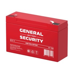 Аккумулятор 6В 12А.ч General Security GS12-6