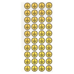 Знак "Земля" круглый d20мм EKF an-1-04