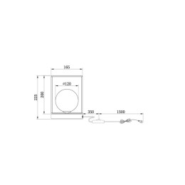 Светильник настольный Trinity 25Вт G9х1 IP20 Freya FR5113TL-01G