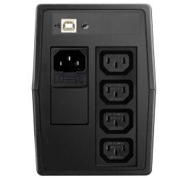 Источник бесперебойного питания интерактивный 600В.А/360Вт 1ф 1акбх7a глубина 300мм NIKOMAX GL-UPS-L