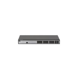 Коммутатор управляемый L2 24 Base-T 10/100/1000Мбит/с портов 4 SFP 1000Мбит/с 1 Console 1U 19дюйм 22