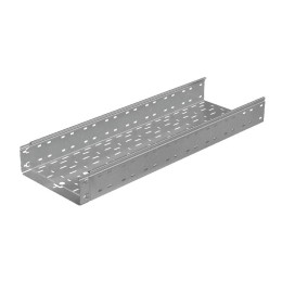 Лоток листовой перфорированный 300х100 L2000 1мм "Быстрый монтаж ПЛЮС" LPplus100-300-1.0-2000 КМ PL2