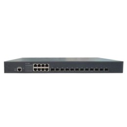 Коммутатор управляемый L3 12 портов 1/10G BaseX SFP+ 8 портов 1000BaseT 1 Консольный резервный БП оп