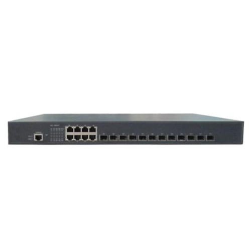 Коммутатор управляемый L3 12 портов 1/10G BaseX SFP+ 8 портов 1000BaseT 1 Консольный резервный БП оп
