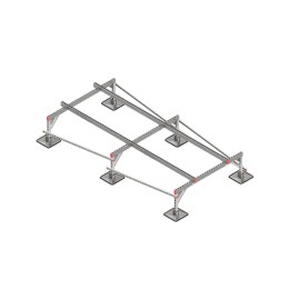 Конструкция опорная для установки оборудования TECHNORAPTOR STEELFOOT 1500х3000 тип 1 КМ TR0128