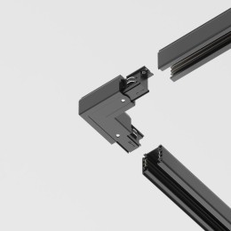 Коннектор угловой внешн. Trinity черн. Voltega TRA-VGL005CL-31B-L