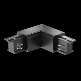 Коннектор угловой внешн. Trinity черн. Voltega TRA-VGL005CL-31B-L