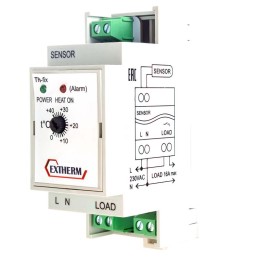 Термостат для управления системой электрообогрева на трубопроводах/резервуарах с фиксирован. гистере