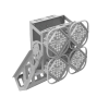 Прожектор светодиодный AirQub Sport 280Вт 4000К 90град. VARTON V1-P1-702X2-04L06-6528040