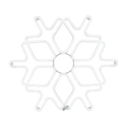 Фигура светодиодная "Снежинка" 60х60см LED син. 42Вт IP65 гибкий неон Neon-Night 501-343