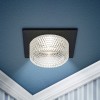 ЭРА Встраиваемый светильник декоративный DK110 BK/CL MR16 GU5.3 черный прозрачный