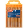 Набор сверл по металлу Profi с титан. покрытием 4х75мм (уп.10шт) Cutop 52-442