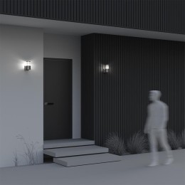 Светильник Bronx 1х60Вт E27 IP54 бра настен. Maytoni O576WL-01GR