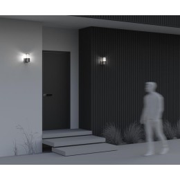 Светильник Bronx 1х60Вт E27 IP54 бра настен. Maytoni O576WL-01GR