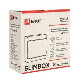 Щит ЩРН-П-8 "SlimBox" IP41 PROxima EKF sb-n-8