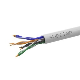 Кабель витая пара U/UTP кат.5E 4х2х0.51 24AWG solid Cu LSZH нг(А)-HF In. Premium 305м (м) SUPRLAN 01