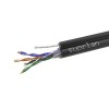 Кабель витая пара U/UTP кат.5E 4х2х0.51 24AWG solid Cu PE Out. T-FG8 Premium трос 305м (м) SUPRLAN 0