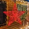Фигура светодиодная "Звезда" 80см 160LED красн. 52Вт IP65 с трубой и подвесом Neon-Night 514-276
