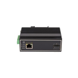 Медиаконвертер оптический индустриальный UTP-SFP industrial 1 порт PoE 802.3af/at 10/100/1000Мбит/с