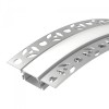 Arlight Профиль FANTOM-BENT-W23-TOP-2000 ANOD (Алюминий)