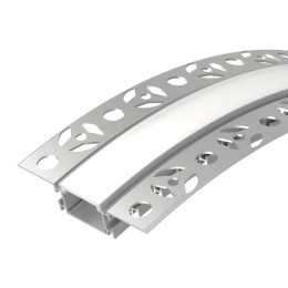 Arlight Профиль FANTOM-BENT-W23-TOP-2000 ANOD (Алюминий)