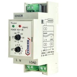 Термостат для управления системой электрообогрева на трубопроводах/резервуарах с настраиваемым гисте