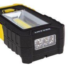 Фонарь рабочий-трансформер NEW AGE с дальним головным 3Вт и ближним боковым светом 6Вт поворотный ма