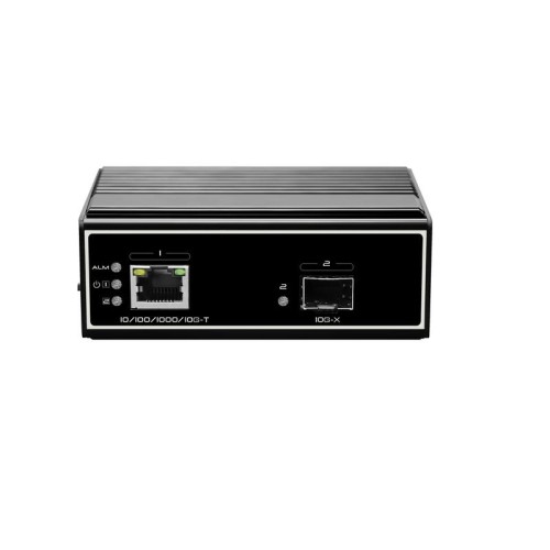 Медиаконвертер оптический индустриальный UTP10G-SFP+ industrial 10/100Мбит/с/1/2.5/10Гбит/с в 1.25/2