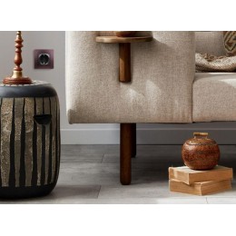 Розетка 1-м СП Etika 16А IP31 250В 2P+E с заземл. защ. шторки немецк. стандарт винтов. клеммы механи