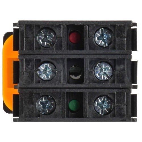 Переключатель 2 полож. 1НО+1НЗ с подсветкой желт. MASTER IEK MI-SW60-11XD-3-14-2-K05