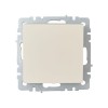 Выключатель перекрестный 1-кл. СП BRITE 10А ВС10-1-3-БрКр механизм беж. IEK BR-V13-0-10-K10