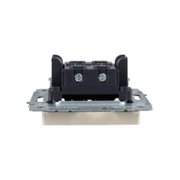 Выключатель перекрестный 1-кл. СП BRITE 10А ВС10-1-3-БрКр механизм беж. IEK BR-V13-0-10-K10