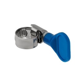 Хомут червячный 10-16/9-0.7мм с ключом нержавеющая сталь W2 Rexant 07-0710-1