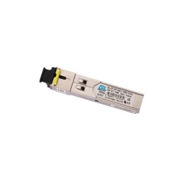 Модуль промышленный SFP WDM 100/155Мбит/с одно волокно SM SC Tx:1550/Rx:1310нм 14дБ до 20км -40град.