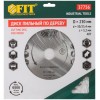Диск пильный для циркулярных пил по дереву 230х30/25.4х40T FIT 37756