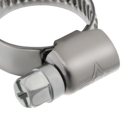 Хомут червячный 12-20/9-0.6мм нержавеющая сталь W2 Rexant 07-0712