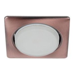 Светильник точечный KL71 SС 13Вт GX53 220В квадрат медь ЭРА Б0017637