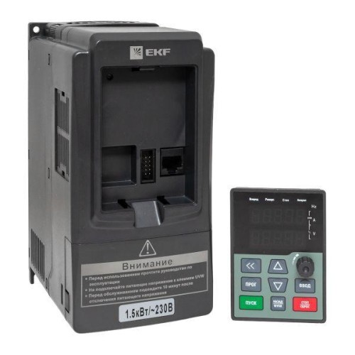 Преобразователь частоты 1.5/2.2кВт 1х230В VECTOR-100 PROxima EKF VT100-1R5-1B